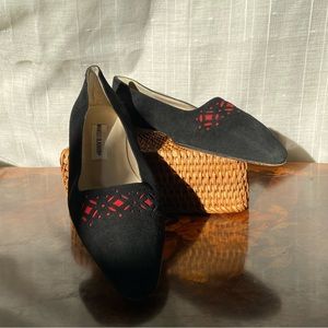 Vintage Manolo Blahnik Flats 37